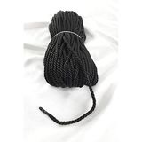 Hobigram Kordon İp Siyah Renk 8 mm 10 metre