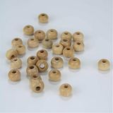 Hobigram Krem Rengi Ahşap Boncuk 10 mm 1 Paket 100 Gram