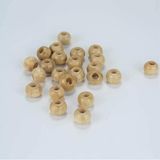 Hobigram Krem Rengi Ahşap Boncuk 12 mm 1 Paket 100 Gram