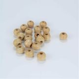 Hobigram Krem Rengi Ahşap Boncuk 20 mm 1 Paket 100 Gram