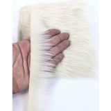 Hobigram Krem Suni Kürk Yapay Peluş Şerit En 4 cm