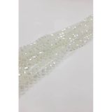 Hobigram Mat Beyaz Kristal Boncuk 8 mm - 10420211636