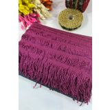 Hobigram Mürdüm Saçak Püskül En 10 cm 1 Metre