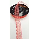 Hobigram Nar Çiçeği Dantel Kurdele 2,5 cm