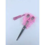 Hobigram Pembe Püsküllü Söz Nişan Makası