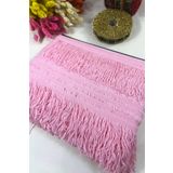 Hobigram Pembe Saçak Püskül En 10 cm 1 Metre
