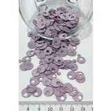 Hobigram Simli Fuşya Çanta ve Patik Pulu 10 mm