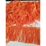 Hobigram Turuncu Saçak Şerit Püskül 10 cm 1 mt SP-1033