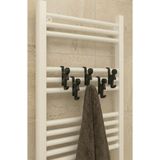 HobiHub Figürlü Radyatör Havlu Askısı Havlupan Havlu Kancası 3lü Set Banyo Petek Askılığı
