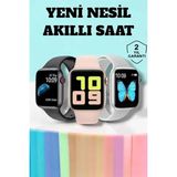 Hobilinka Akıllı Saat Arama Cevaplayan Dokunmatik Ekran Bleutooth Bağlantılı - 35 - 48 mm - 1 - Çok Renkli