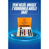 Hobilinka Akıllı Saat Çağrı Cevaplayabilen Unısex 7 Kordonlu Müzik Dinleme - 01P-Pembe