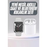 Hobilinka Akıllı Saat Kulaklık Hediyeli Uyku ve Sağlık Takibi Yapabilen Uzun Ömürlü - 35 - 48 mm - 1 - Çok Renkli