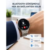 Hobilinka Akıllı Saat Nfc – Bluetooth Arama ve Kablosuz Şarj Özellikli - 35 - 48 mm - 1 - Renkli