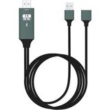 Hobilinka Ally Phone USB Hdtv Cable Lightning Type C HDMI KABLOSU-(5775) - 1 - Gri