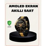 Hobilinka Amoled Akıllı Saat Manyetik Şarj Gps Destekli Spor ve Günlük Kullanım - 01P-Pembe