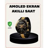 Hobilinka Amoled Akıllı Saat Manyetik Şarj Gps Destekli Spor ve Günlük Kullanım - 35 - 48 mm - 1 - Renkli