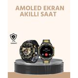 Hobilinka Amoled Ekran Akıllı Saat Uyku Nabız Adım Ölçer Su Geçirmez - 01P-Pembe