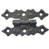 Hobilinka Antika Tarz Dekoratif Pirinç Yıldız Menteşe - 63X36 Mm, Oksit - Renkli - 1