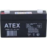 Hobilinka Atex Ax6-1.3 6V 1.3AH Akü - 1 Adet