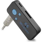 Hobilinka Aux Bluetooth Ses Alıcı Adaptör Handsfree - Siyah HD9004 - Renkli