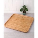 Hobilinka Bambu Kare Sunum Tabağı 30CM ROYALEKS-KR3030 - 1 - Renkli