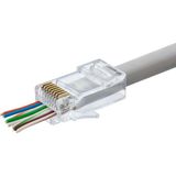 Hobilinka Cat5 Konnektör Ez RJ45 100LÜ Paket Şeffaf HDX5044