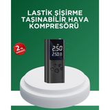 Hobilinka Dijital Lastik Pompası Çok Amaçlı Taşınabilir Kompresör - 1 - Renkli