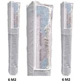 Hobilinka Halı Hurcu 2li Set Halı Hurcu Pencereli Halı Hurcu 6 M2 x 2
