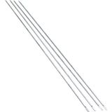 Hobilinka Ince Kare Kesim Metal Ciğer ve Domates Şişi - 50 cm - Renkli