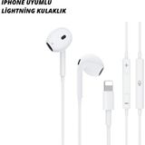 Hobilinka iPhone 14 ve Altındaki Modellerle Uyumlu Kablolu Kulaklık - 000-Siyah
