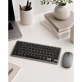 Hobilinka Kablosuz Bluetooth Klavye Mouse Seti Şarjlı Tablet Laptop Uyumlu - 1 - 001-Renkli