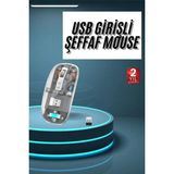 Hobilinka Kablosuz Mouse Fare Şarjlı Bluetooth Wireless Çift Modlu Sessiz - 1