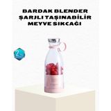 Hobilinka Kablosuz Taşınabilir Mini Blender – USB Şarjlı, 1200MAH