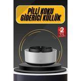 Hobilinka Kül Tablası Hava Temizleyici Araç Akıllı Küllük Duman Temizleyici - Renkli - standart