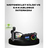 Hobilinka Motosiklet ve Günlük Kullanım Için Bluetooth Hoparlör ve Disk Kilidi Seti - 0 - 3 Yaş - 0 - Siyah