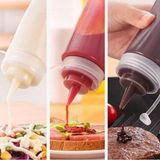 Hobilinka Şeffaf Kapaklı Sızdırmaz Yağlık Sosluk Şişesi Plastik Yağdanlık 400 ml AP-9028 - Renkli - 1