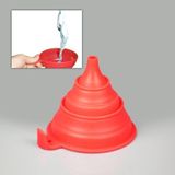 Hobilinka Silicone Folding Funnel Katlanır Huni - Renkli