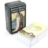 Hobilinka Smıth-Waıte Metal Kutulu Tarot Kartı ALK2814 - standart