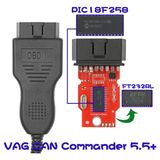 Hobilinka Vag Can Commander 5.5+ Pin Reader 3.9beta Vwskoda Teşhis Tarayıcı ARACI-(5775) - 0 - 3 Yaş - Siyah