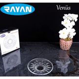 Hobilinka Venüs Çay Tabağı 6'lı ROYALEKS-81731 - Renkli