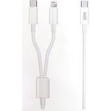 Hobilinka Yeni Nesil Usb-C To Lightning Usb-C Hızlı Şarj ve Data Kablosu 5.0A Hızlı Kablo 1 Metre 20W - Renkli