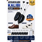 HOBİLON (5 Çift) 39-44 Numara Ayakkabı Kalıbı Form Düzenleyici Şekil Koruma Kalıbı