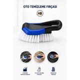 HOBİLON Halı ve Oto için Kıl Tüy Ağır Kirlere Sert Uçlu Temizlik Fırçası