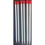 hobim42 35 CM LÜX ÖRGÜ ŞİŞ SETİ 3 ÇİFT EN BÜYÜK NUMARALAR 2 DEV ŞİŞ SETİ (NO:10/12/15)
