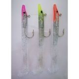 Hobimexpress 2022 Model Levrek - Çinekop - Lüfer - Turna - Baracuda Silikon Balık Seti ( 11 cm 6 gr 3'lü Set )