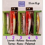 Hobimexpress At - Çek Rapala 13 cm 15 gr ( Levrek - Kuzu - Palamut- Turna - Kofana - Baracuda )