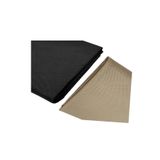 hobimon Siyah ve Bej 80x100 Cm Yapışkanlı Çanta Astarı Kumaşı - Yapışkanlı Çanta Telası (BESLEME)