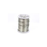 Hobimos 0,60 Mm Gümüş Renk Çiçek Teli, Filografi Teli (14-15 Mt Arasında)