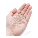 Hobimos 100 Adet Gümüş Renk Takı Çivisi 4 cm Takı ve Aksesuar Çivisi