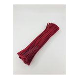 Hobimos 20 Adet Bordo Şönil 30cm, Tüylü Peluş Kadife Tel, Oyuncak, El İşi, Çiçek, Süsleme
